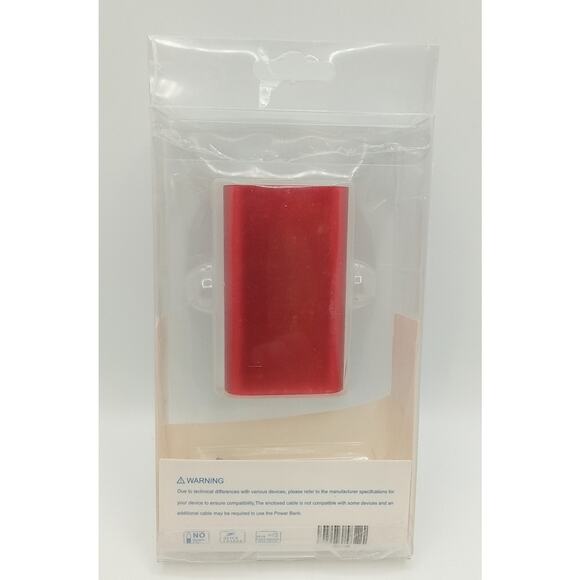 Power Bank High Capacity 11,000 mAH Turbo Speed Red - Picture 2 of 2